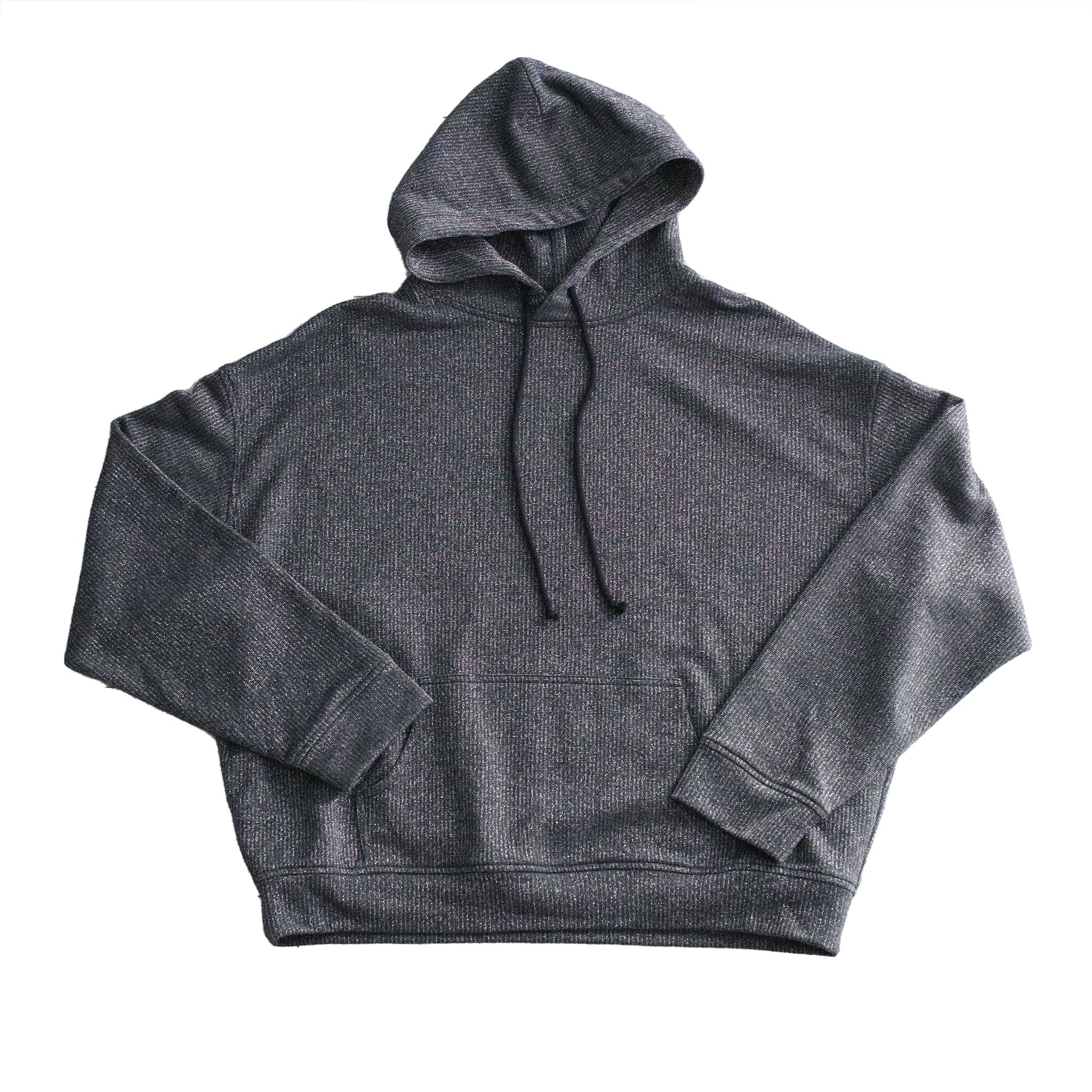 METALLIC ACRYLIC HOODIE | ORO Los Angeles