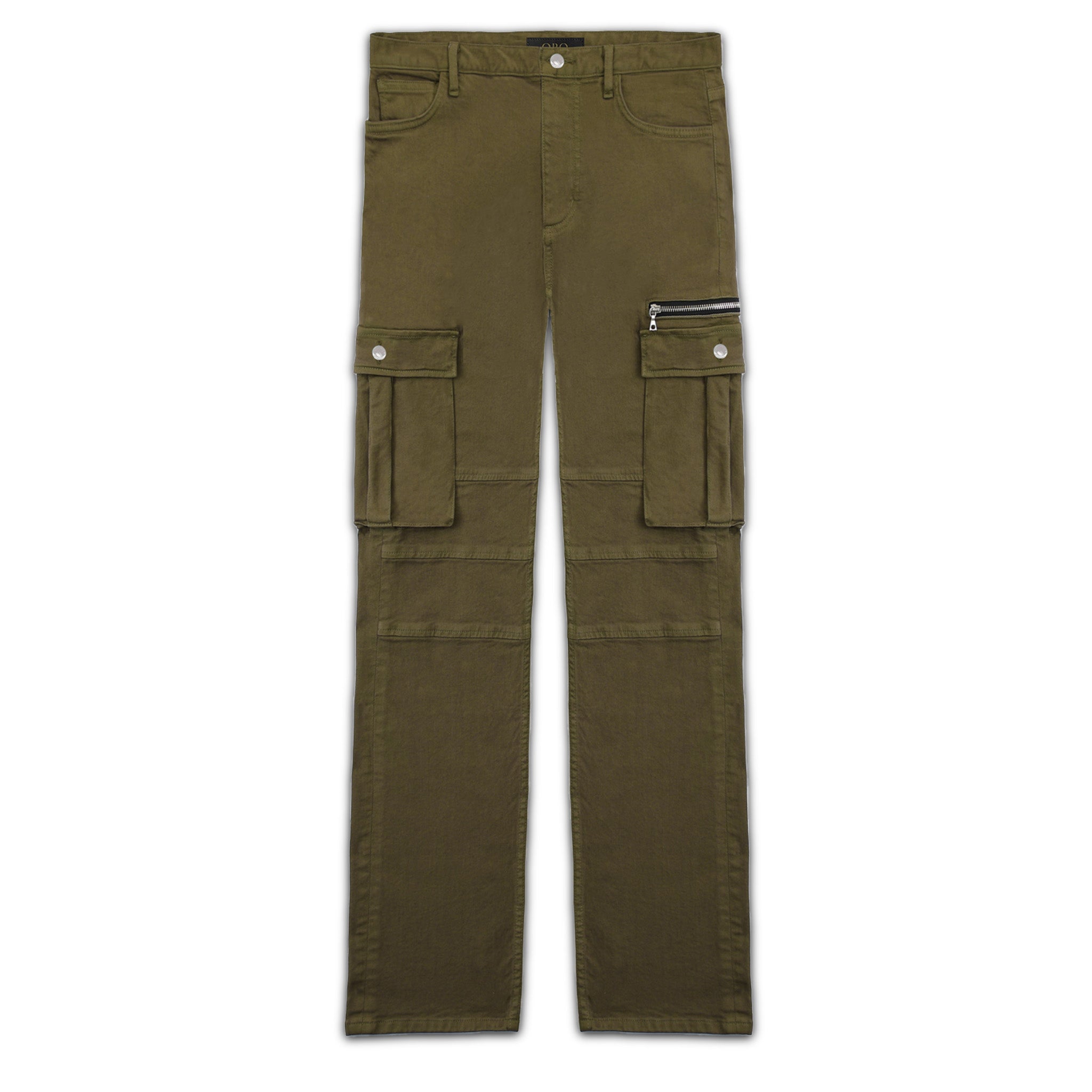 THE VENGANZA OLIVE DENIM CARGO