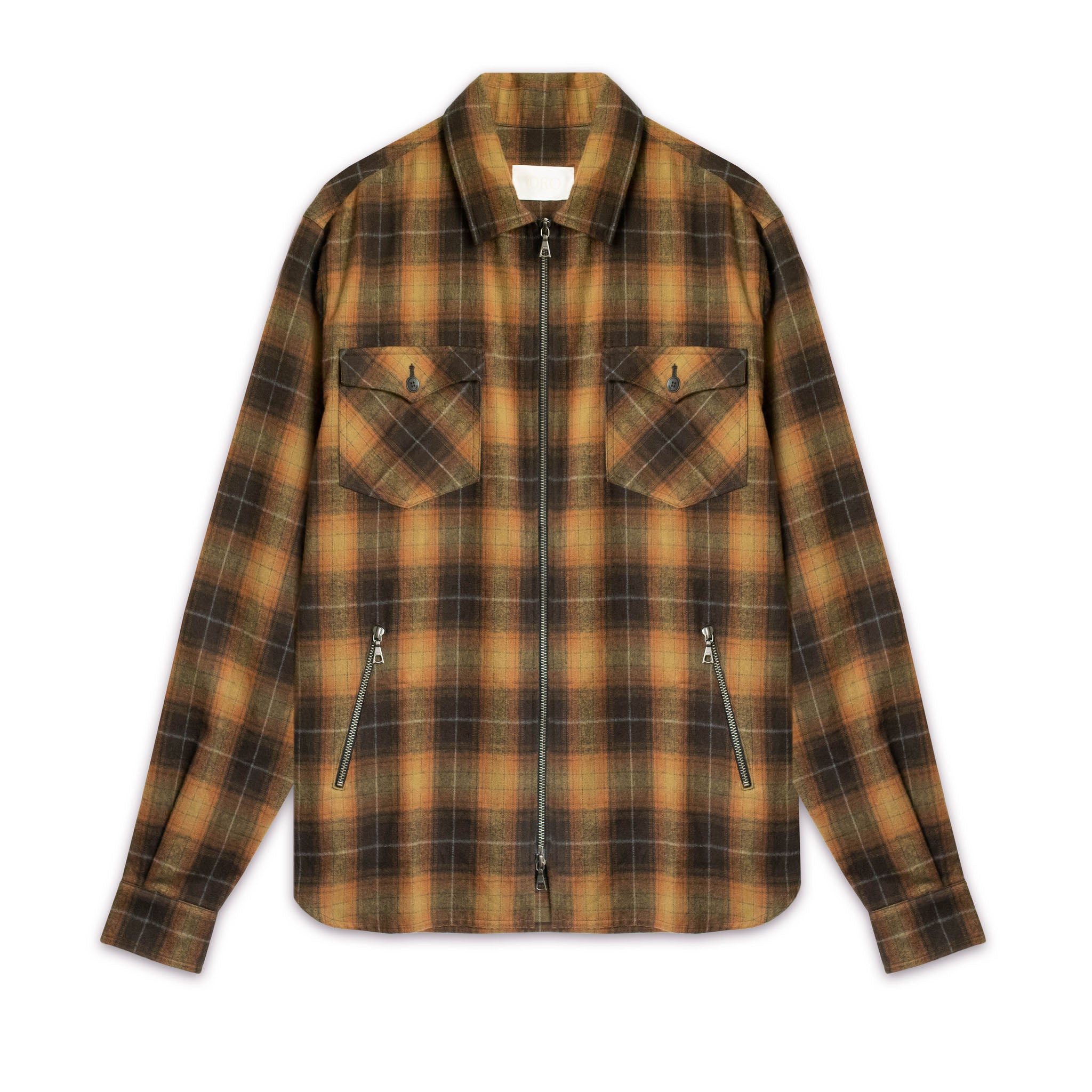 THE KENNEDY ZIPPER PLAID