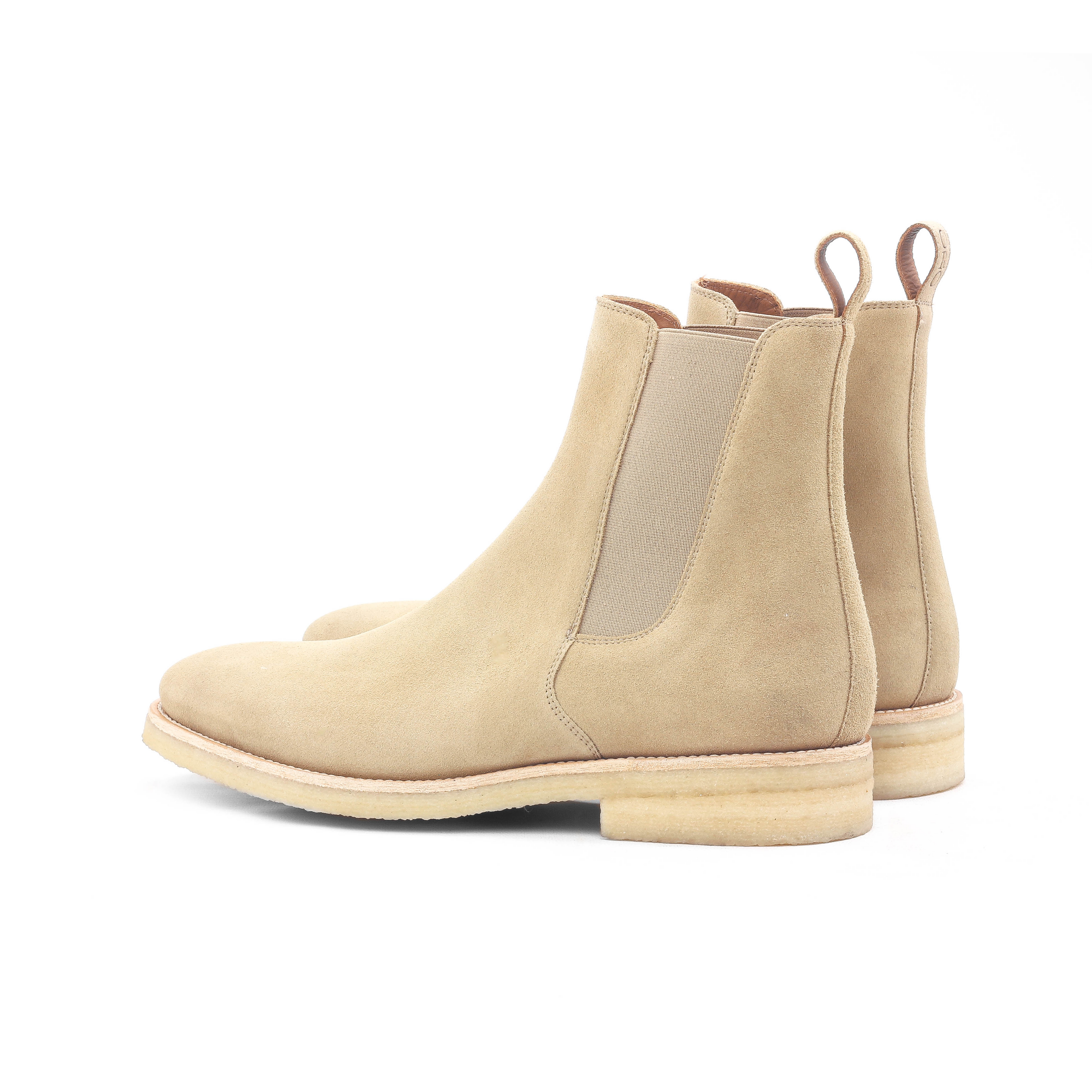 THE ALICANTE CREPE CHELSEA BOOTS