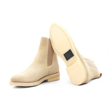 THE ALICANTE CREPE CHELSEA BOOTS