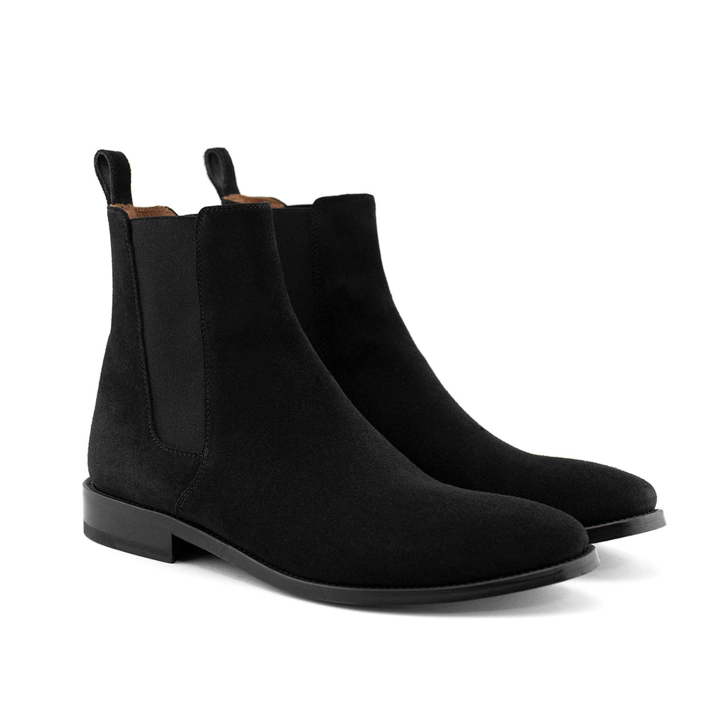 Black nubuck deals chelsea boots