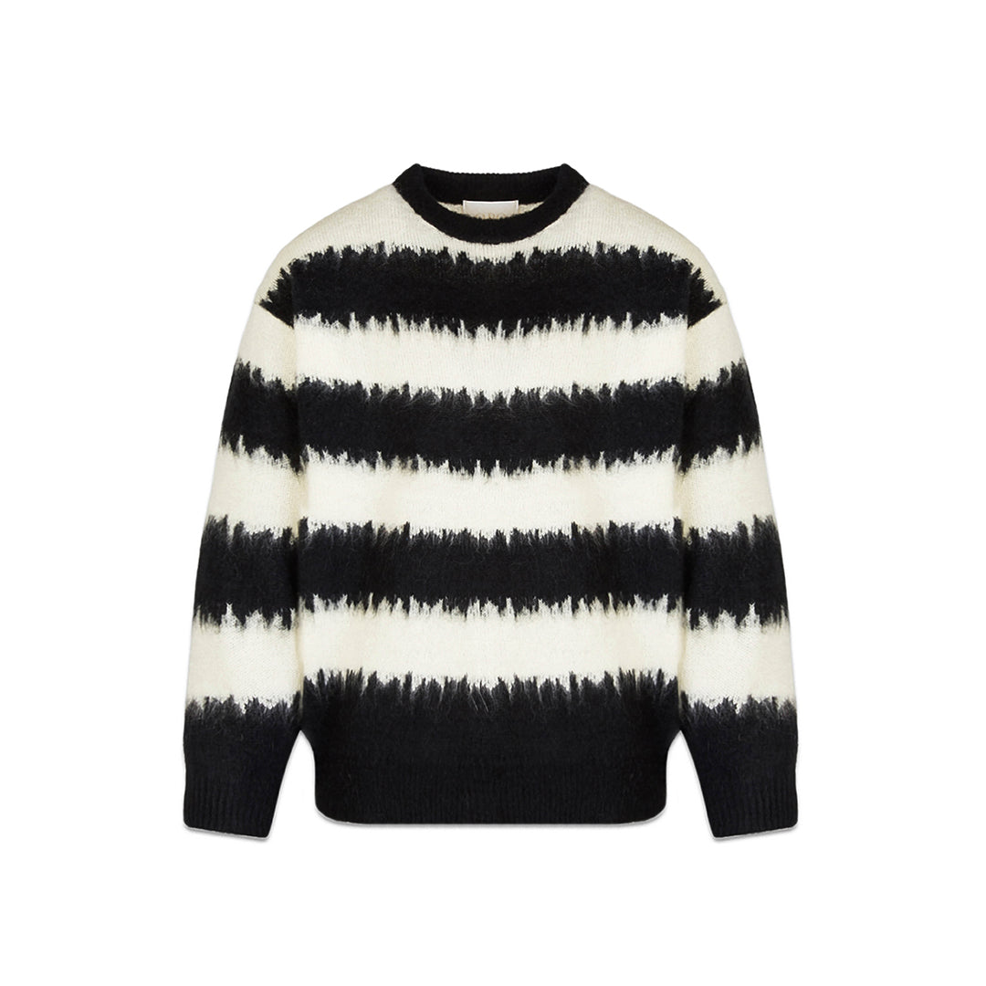 THE DESTRUCTED KNIT CREWNECK