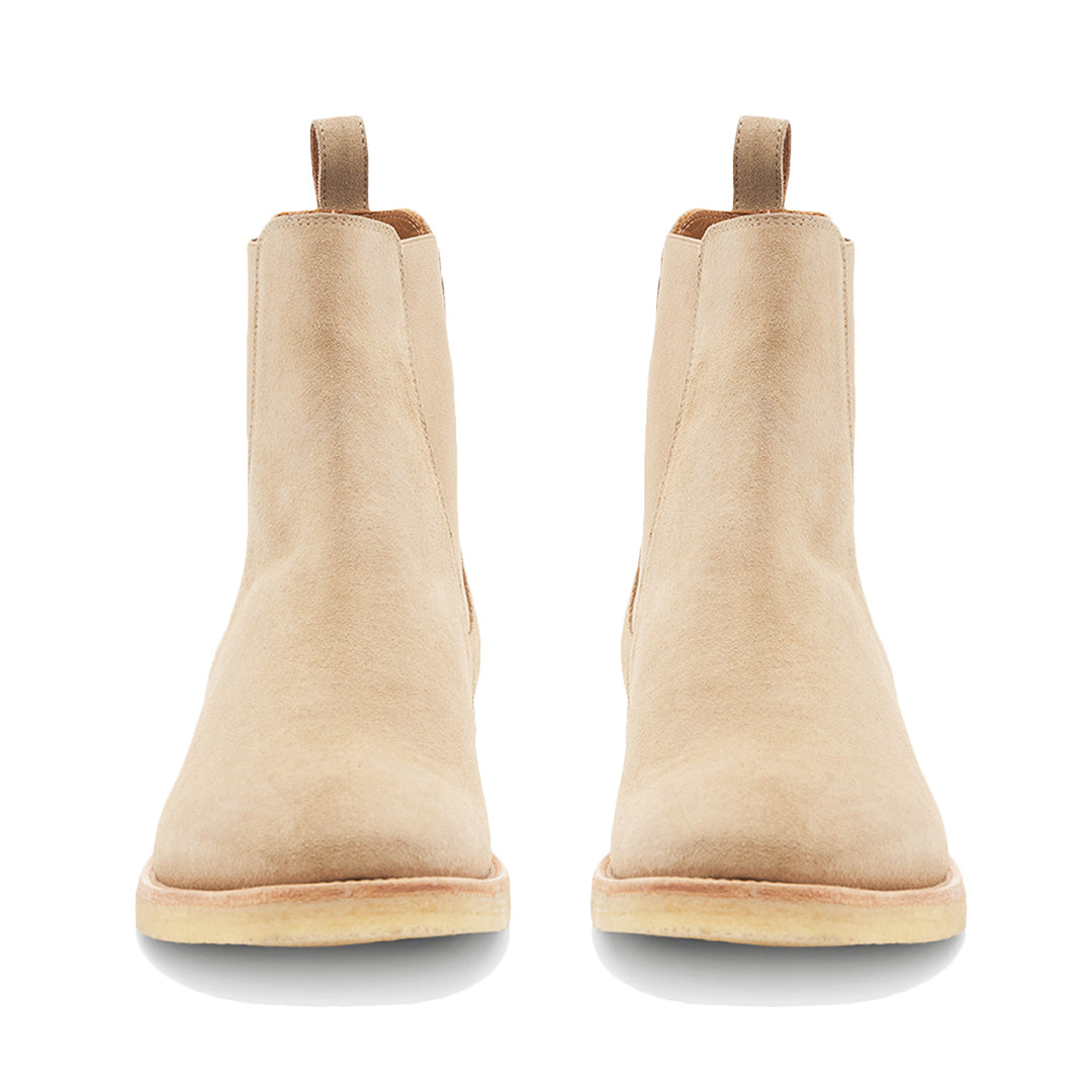 THE ALICANTE CREPE CHELSEA BOOTS