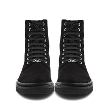 THE MARINI CREPE COMBAT BOOTS