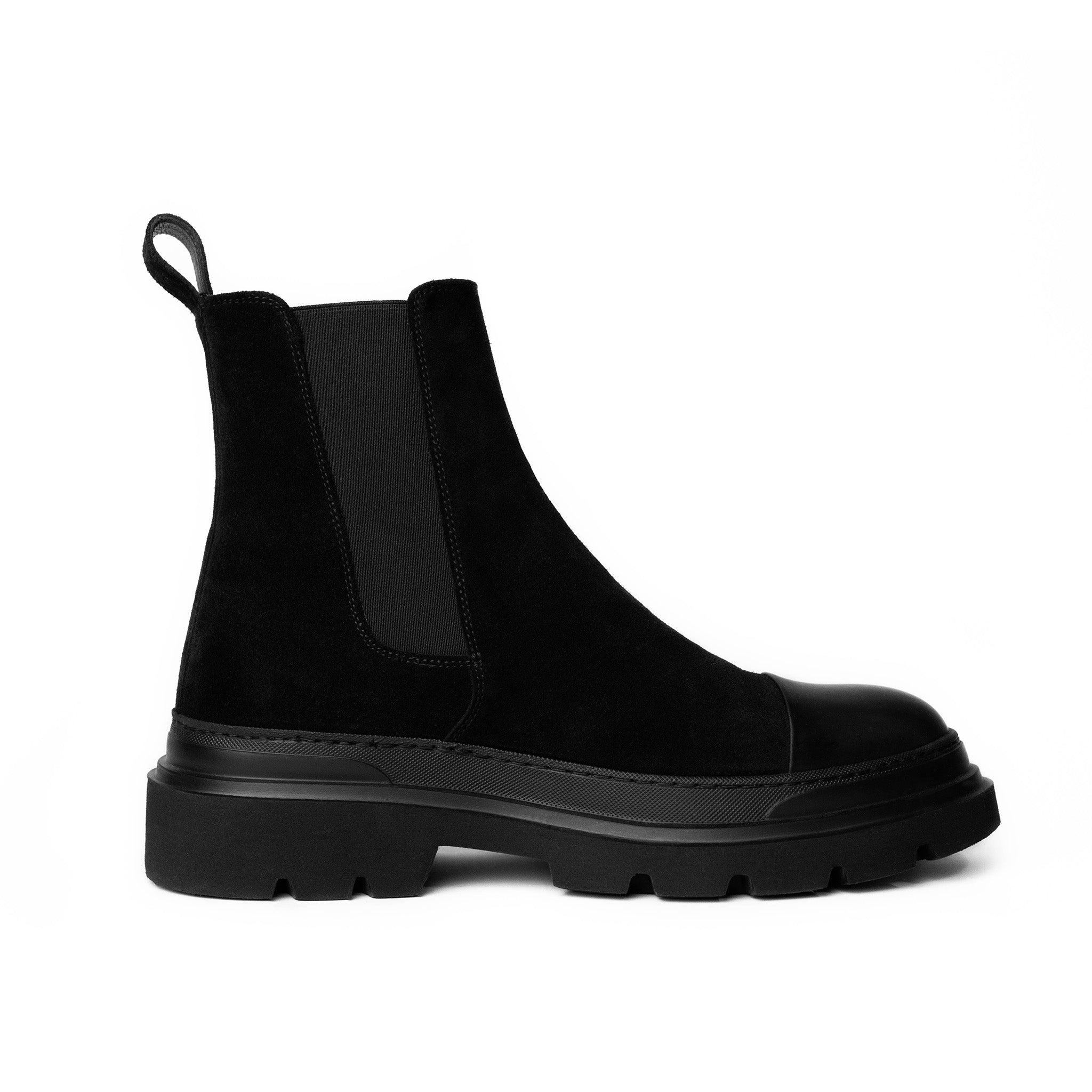 THE MITA BLACK COMBAT BOOTS