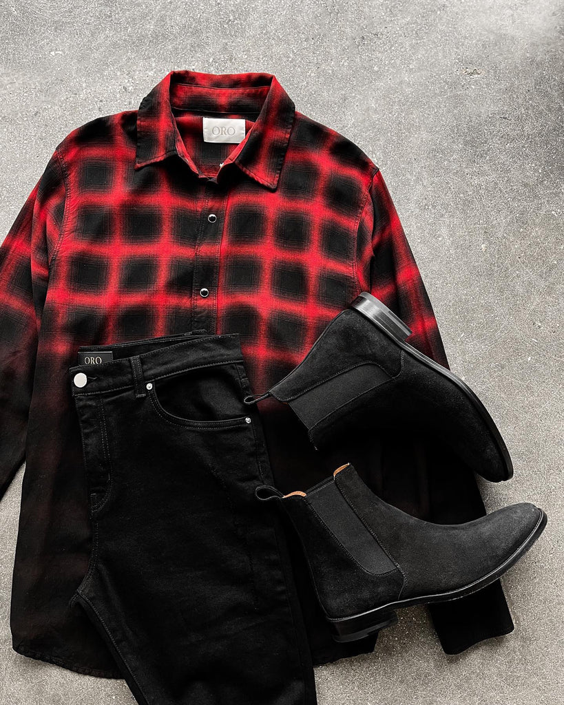 THE RION PLAID SHIRT | ORO Los Angeles