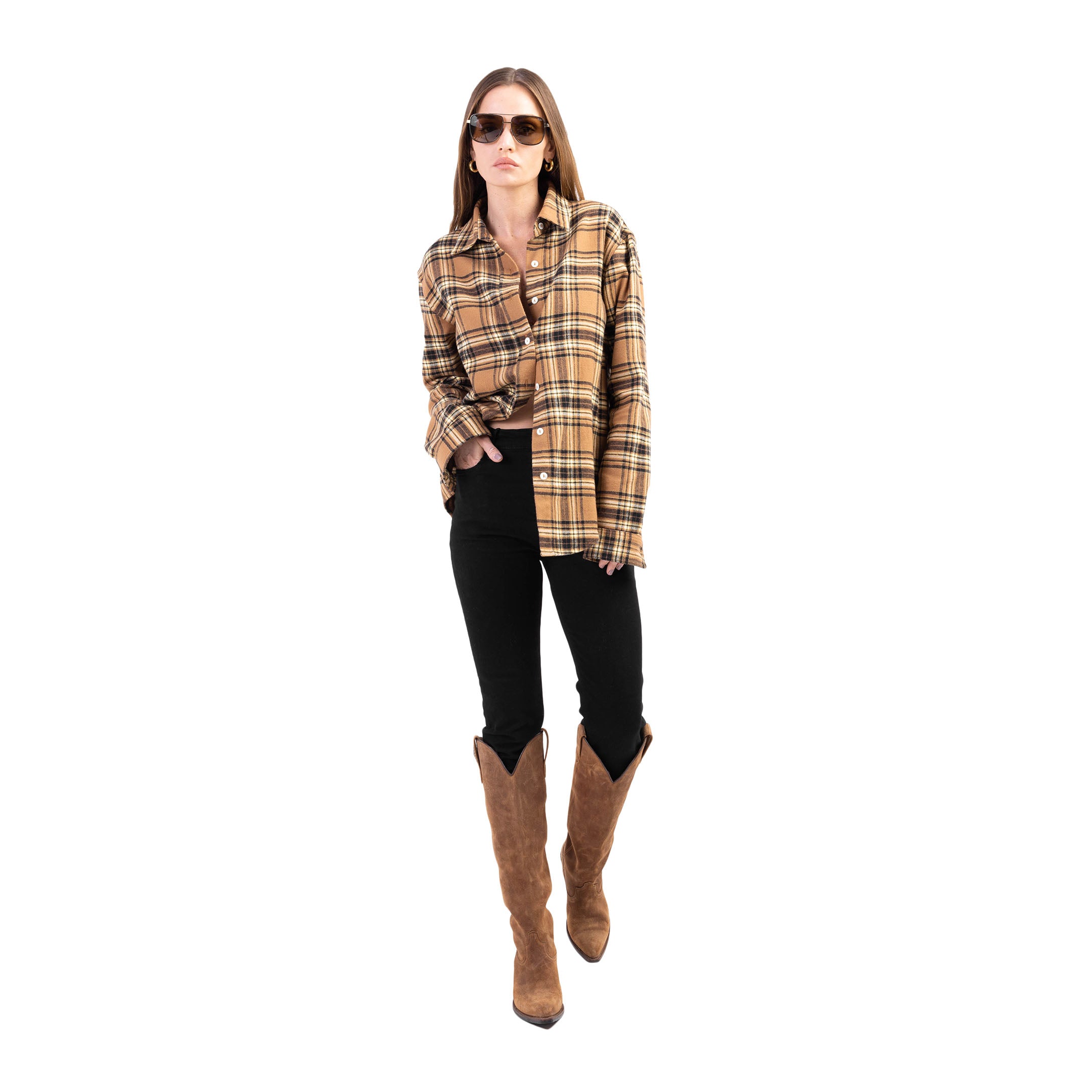 THE SUNZA PLAID SHIRT