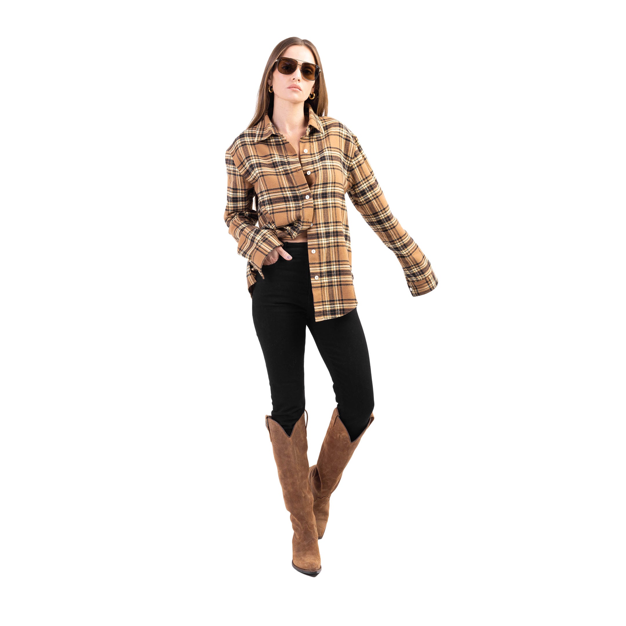 THE SUNZA PLAID SHIRT
