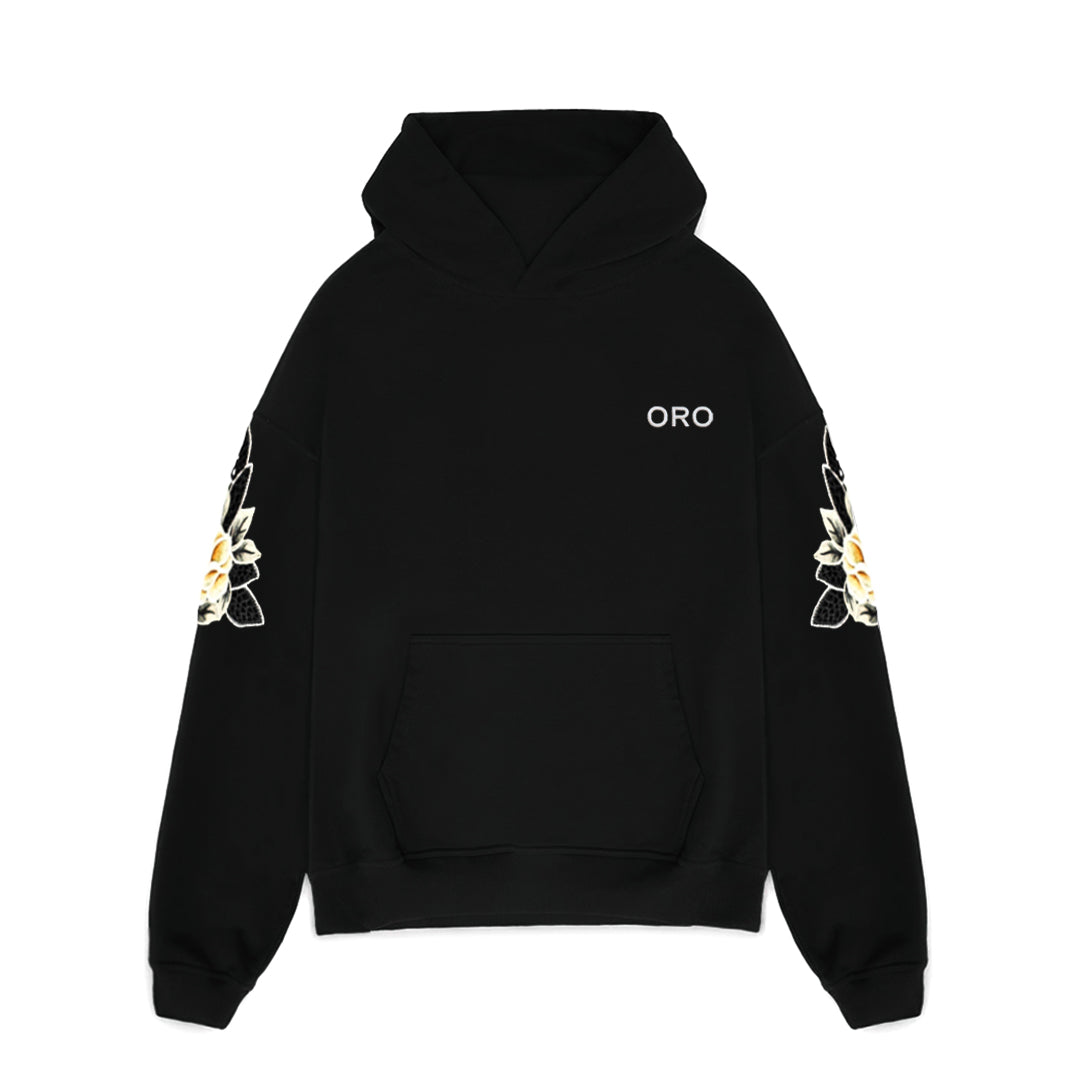 THE SVET BLACK HOODIE