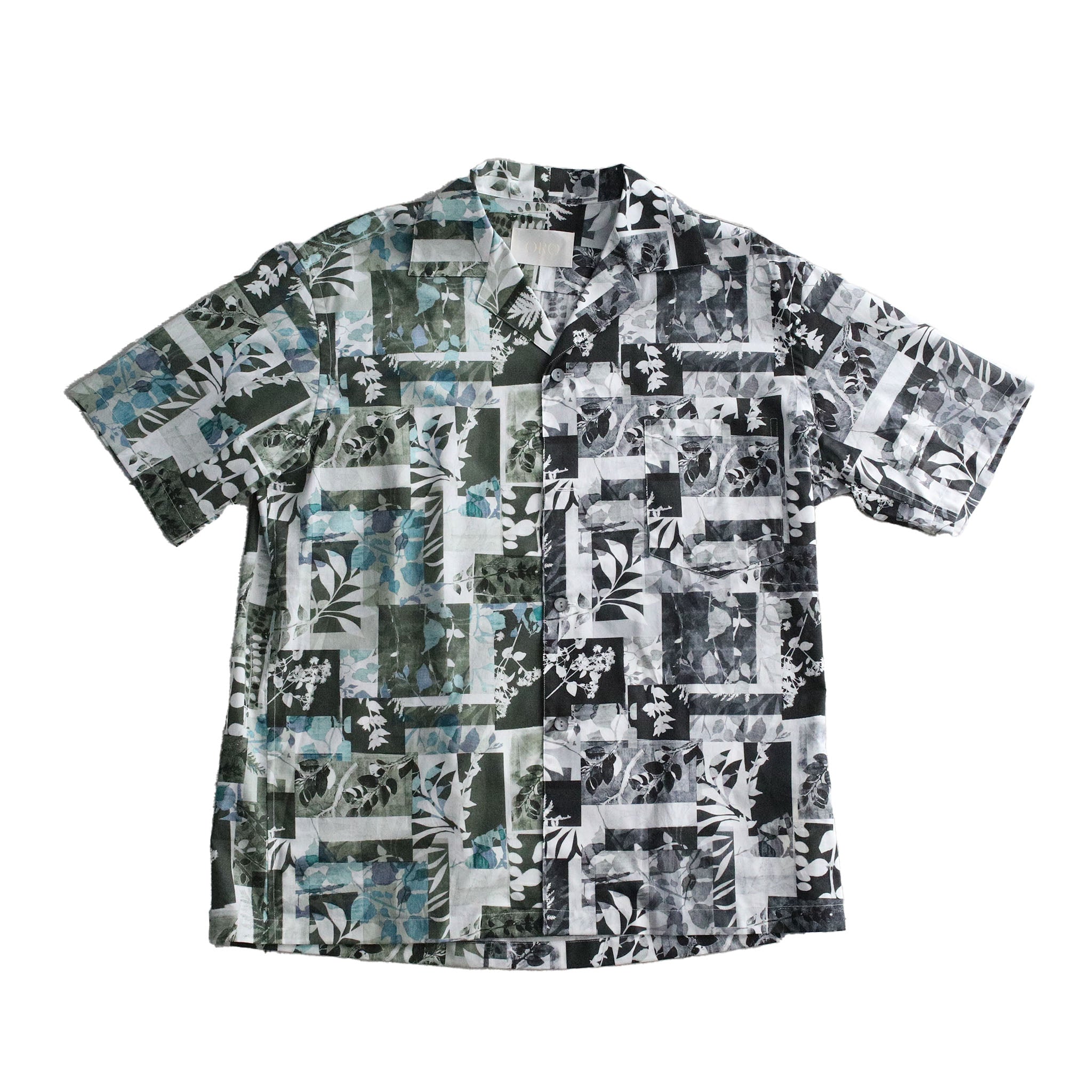 DOUBLE MATCH FLORAL SHIRT