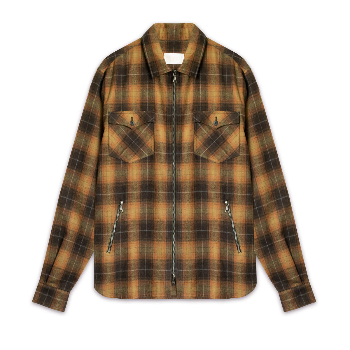 THE KENNEDY ZIPPER PLAID