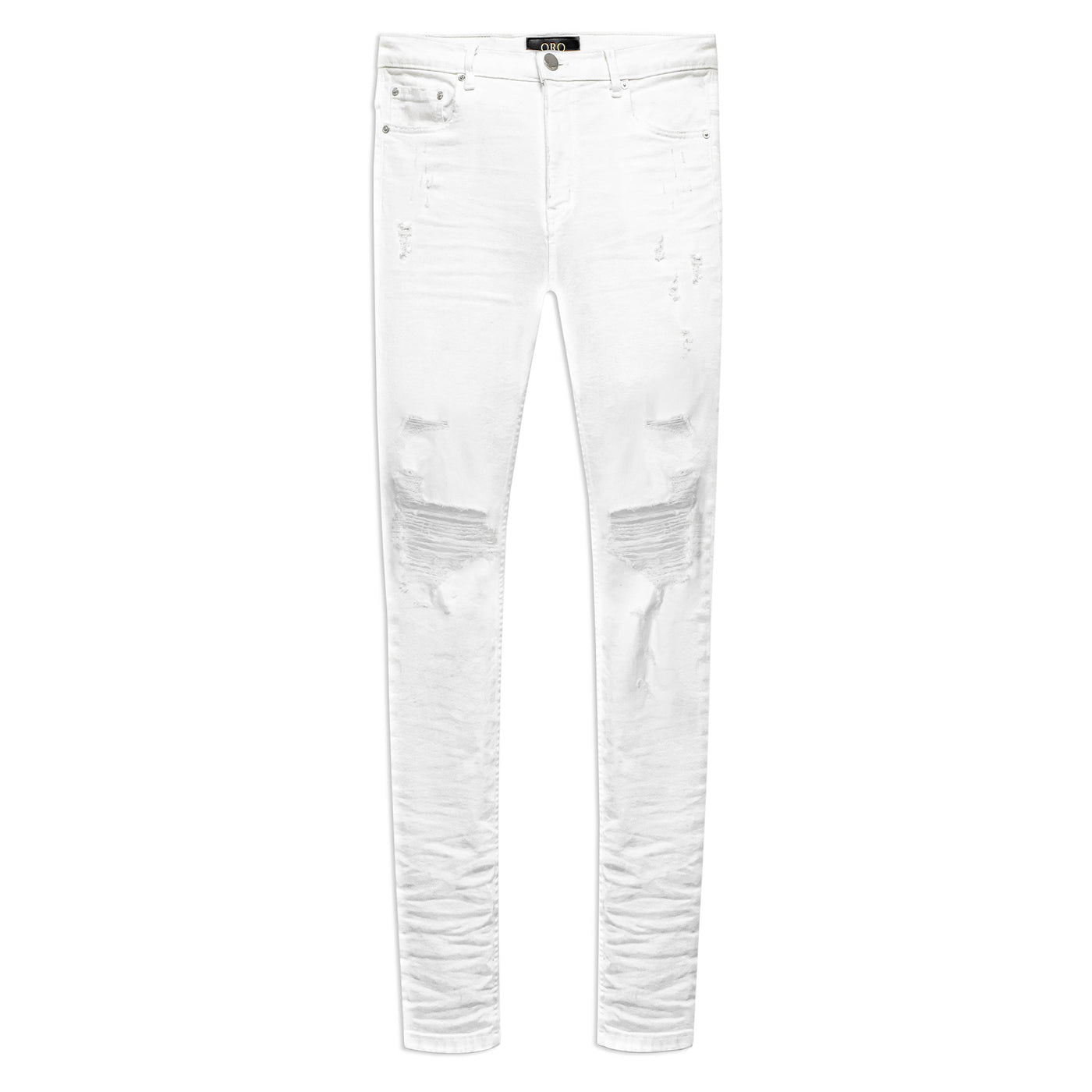 THE RISTA WHITE DENIM