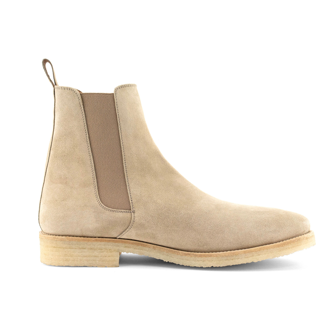 THE ALICANTE CREPE CHELSEA BOOTS