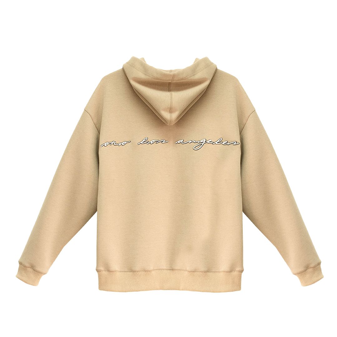 THE BEIGE CHARLES HOODIE