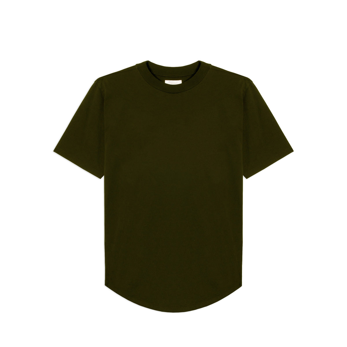 THE OLIVE SCALLOP TEE
