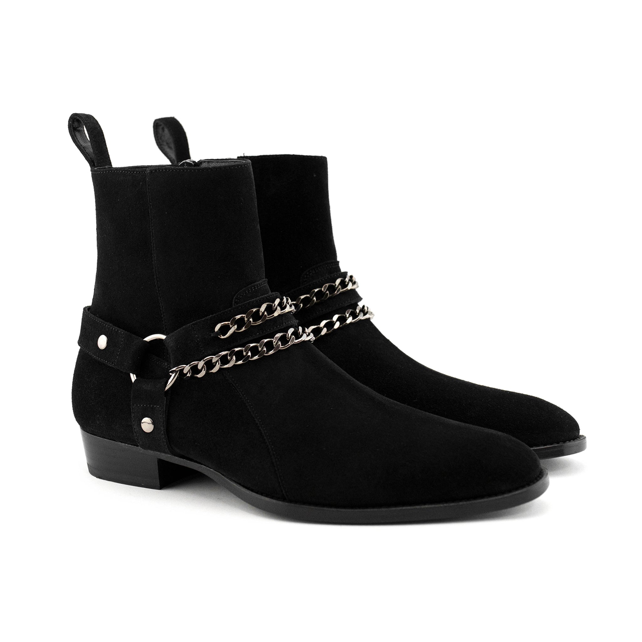 THE NOIR HENRIK HARNESS BOOTS